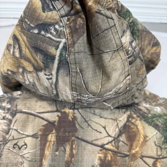 Realtree Xtra Camo Hunting Jacket Outdoor Coat Full Zip Hooded Mens XL (46-48) - Picture 14 of 16